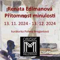 Výstava Přítomnost minulosti, galerie Millennium, Praha, 2024