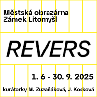 Výstava Revers, Městská obrazárna, zámek Litomyšl, 2025